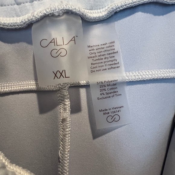 D04.041. CALIA by Carrie Underwood Raw Hem Joggers XXL NEW - Picture 5 of 6